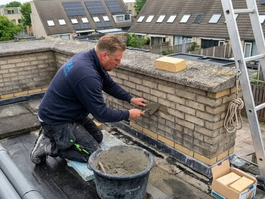 Gevel voegwerk